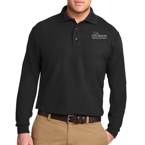 Long Sleeve Silk Touch™ Polo Thumbnail